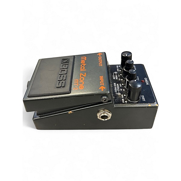 Used BOSS MT2 Metal Zone Distortion Effect Pedal