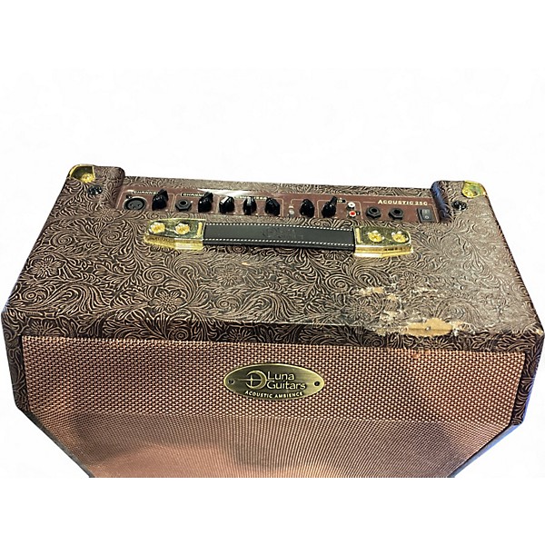 Used Luna acoustic 25c Acoustic Guitar Combo Amp