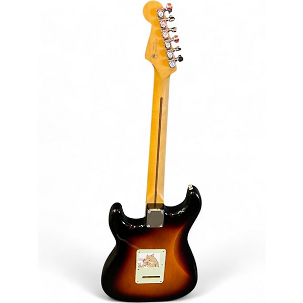 Used Fender Player Plus Stratocaster HSS Sunburst Solid Body Electric Guitar
