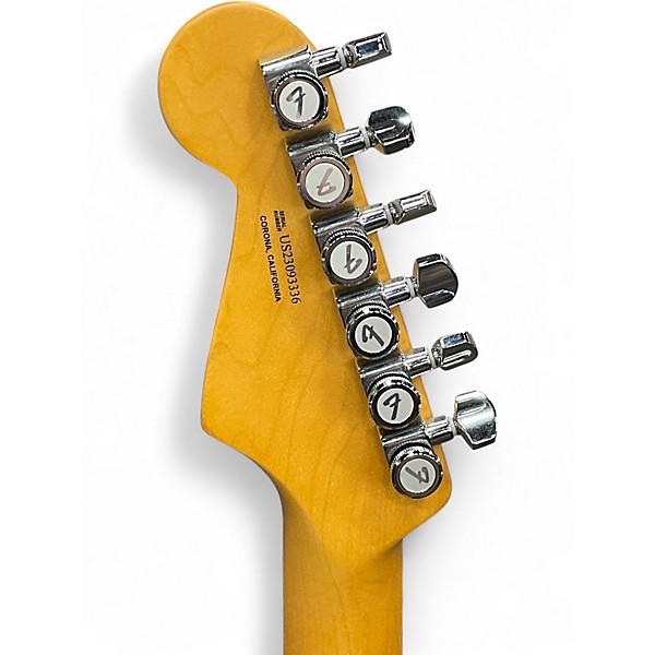 Used Fender American Ultra Stratocaster HSS Tiger's Eye Solid Body Electric Guitar