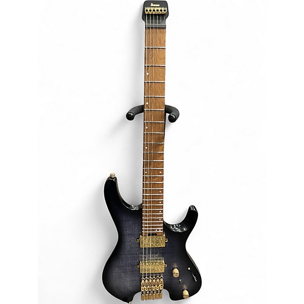 Used Ibanez Q52FMG Deep Twilight Burst Low Gloss Solid Body Electric Guitar