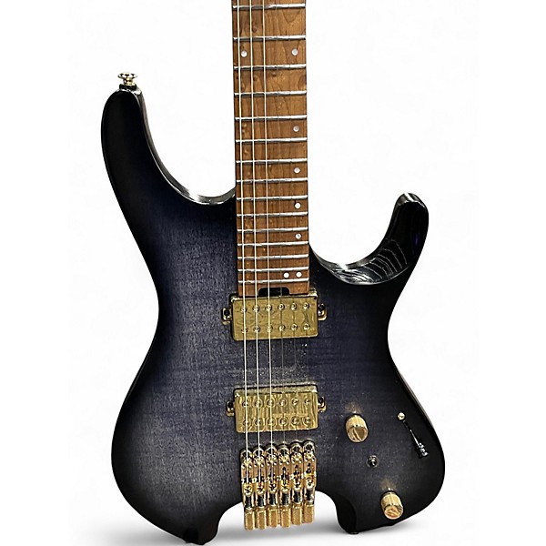 Used Ibanez Q52FMG Deep Twilight Burst Low Gloss Solid Body Electric Guitar
