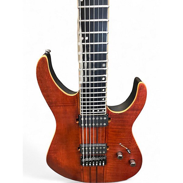 Used Schecter Guitar Research Banshee Elite 7 Cat's Eye Pearl Solid Body Electric Guitar