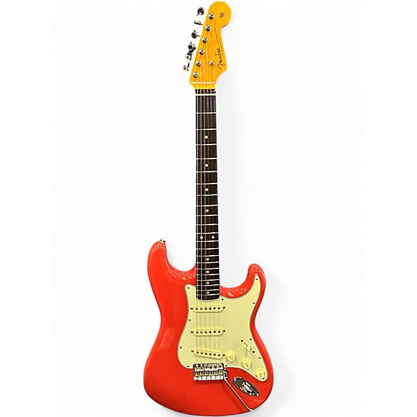 Used Fender American Vintage II 1961 Fiesta Red Solid Body Electric Guitar