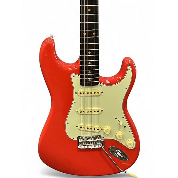 Used Fender American Vintage II 1961 Fiesta Red Solid Body Electric Guitar