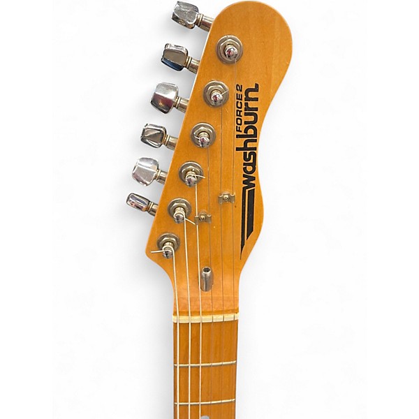 Used Washburn force 2 Antique Ivory Solid Body Electric Guitar