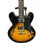 Used Epiphone Dot Sunburst Hollow Body Electric Guitar