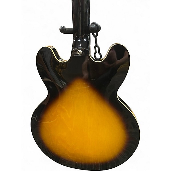 Used Epiphone Dot Sunburst Hollow Body Electric Guitar