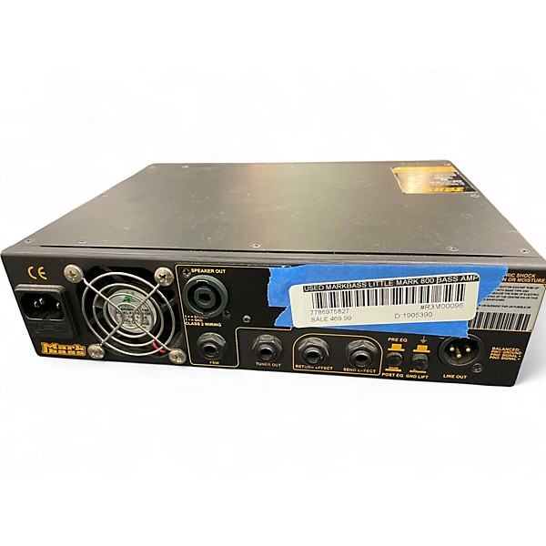 Used Markbass Little Mark 800 Bass Amp Head