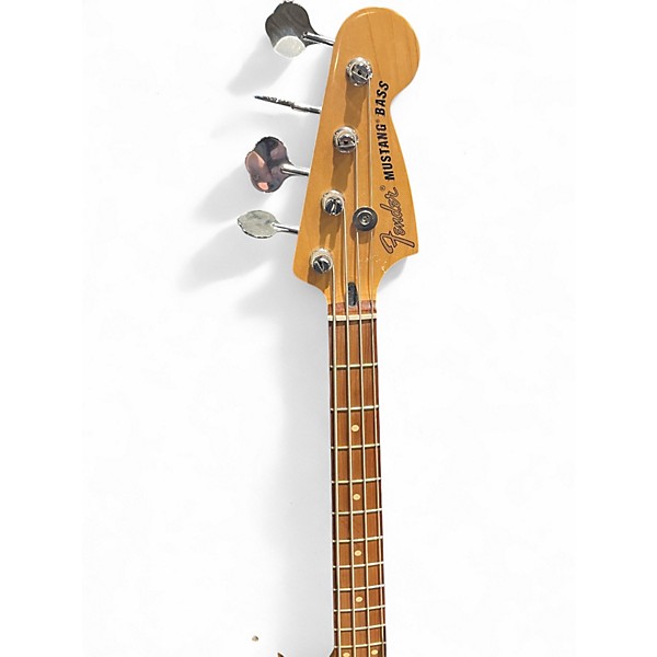 Used Fender Player Mustang Bass PJ FIREMIST GOLD Electric Bass Guitar