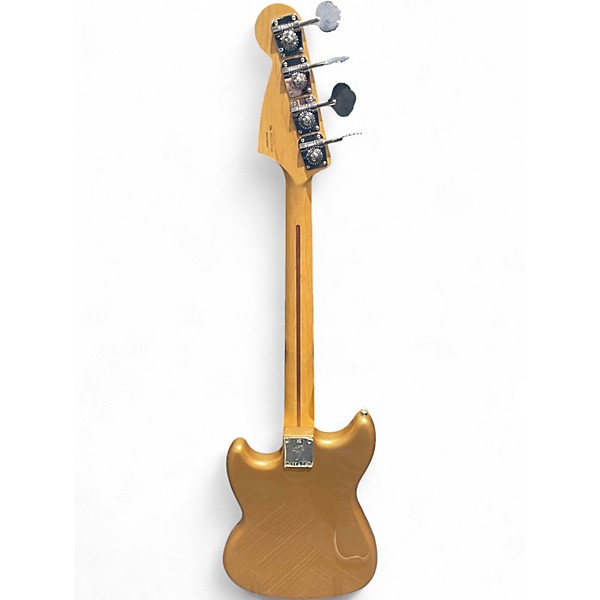Used Fender Player Mustang Bass PJ FIREMIST GOLD Electric Bass Guitar