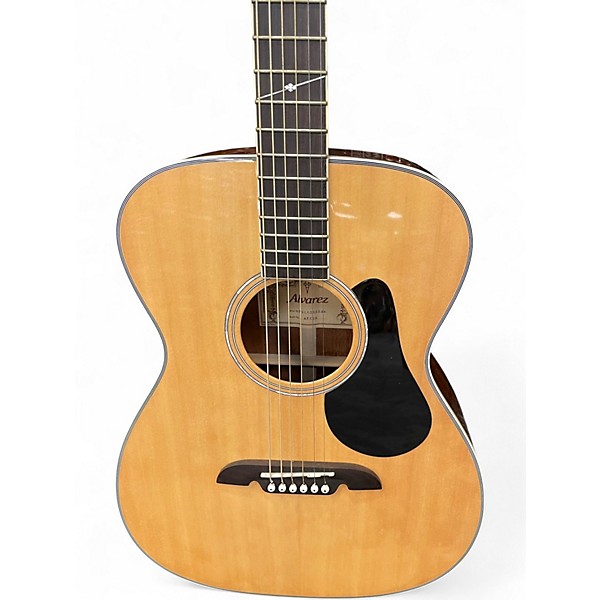 Used Alvarez af60s Natural Acoustic Guitar