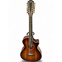 Used Taylor K62CE LTD 12 STRING 12FRET ALL KOA ACOUSTIC ELECTRIC SHADED SHADED EDGE BURST 12 String Acoustic Electric Guitar