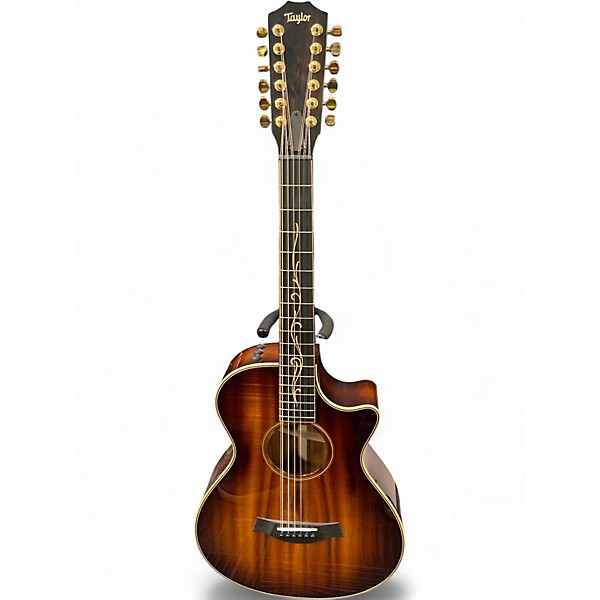 Used Taylor K62CE LTD 12 STRING 12FRET ALL KOA ACOUSTIC ELECTRIC SHADED SHADED EDGE BURST 12 String Acoustic Electric Guitar