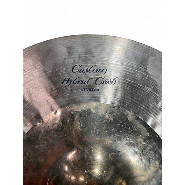 Used Zildjian 16in K Custom Hybrid Crash Cymbal