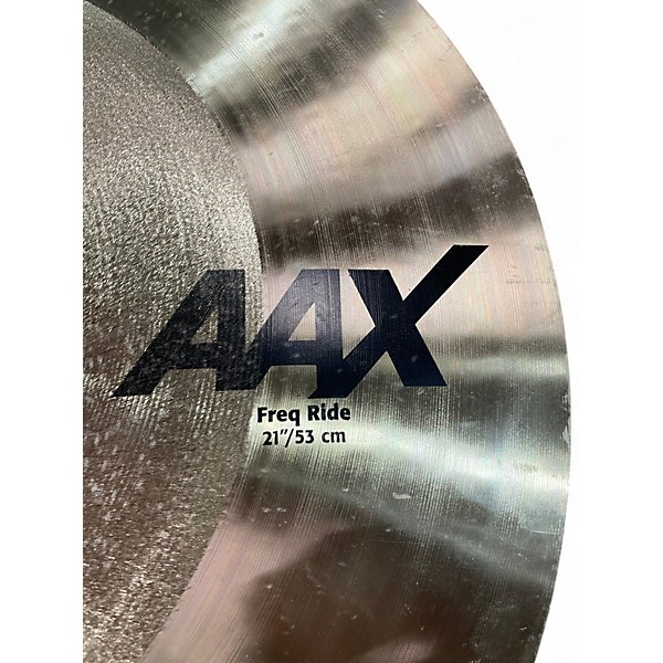 Used SABIAN 21in AAX Frequency Ride Cymbal