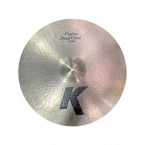 Used Zildjian 17in K Custom Dark Crash Cymbal