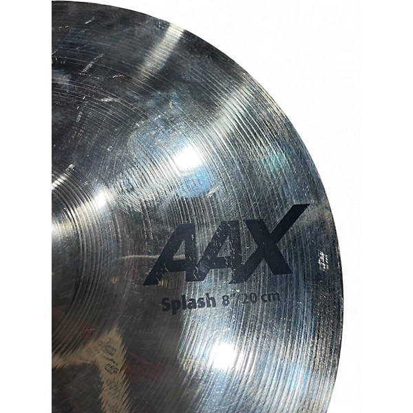 Used SABIAN 8in AAX Splash Brilliant Cymbal