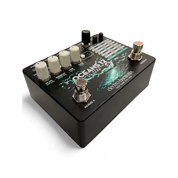 Used Electro-Harmonix OCEANS 12 REVERB Effect Pedal