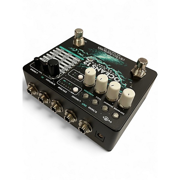 Used Electro-Harmonix OCEANS 12 REVERB Effect Pedal