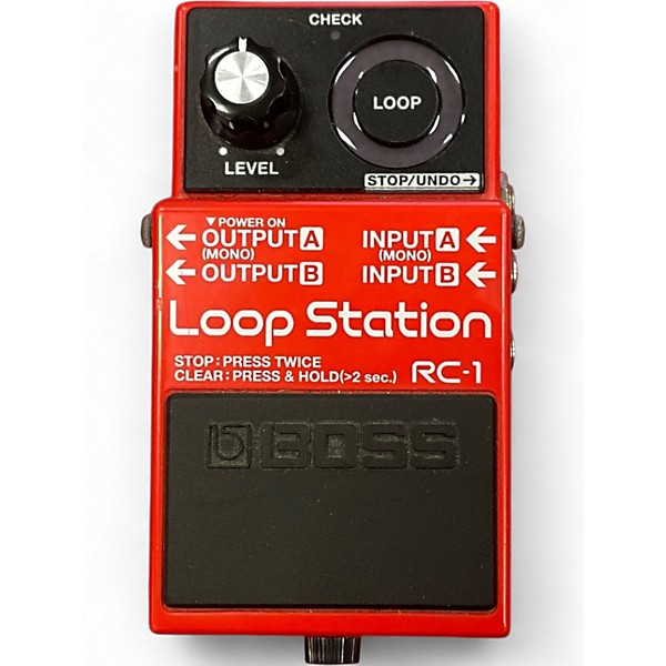Used BOSS RC1 Loop Station Pedal