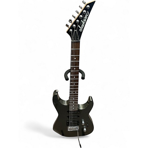 Used Jackson JS22 Dinky Metallic Gray Solid Body Electric Guitar