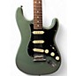 Used 2017 Fender American Professional Stratocaster SSS Green Solid Body Electric Guitar