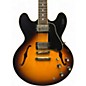Used Gibson ES335 Tobacco Burst Hollow Body Electric Guitar