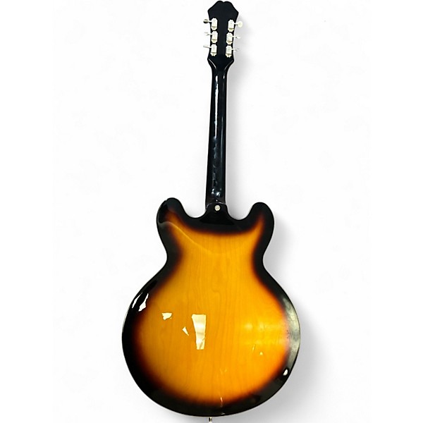 Used Epiphone Casino Tobacco Burst Hollow Body Electric Guitar