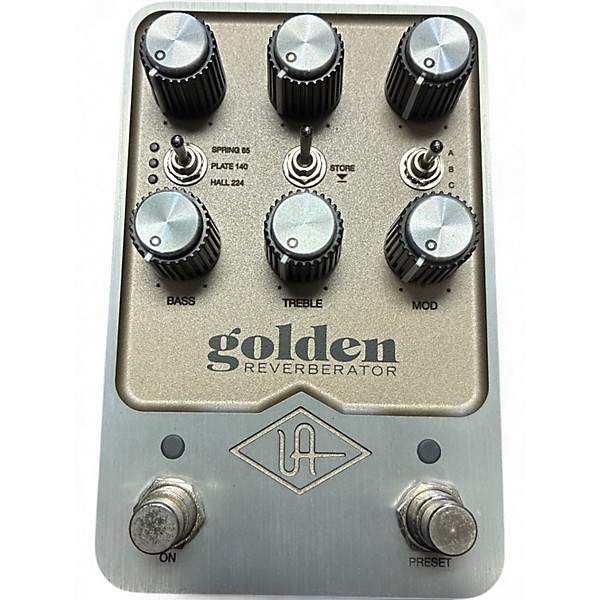 Used Universal Audio Golden Reverberator Effect Pedal