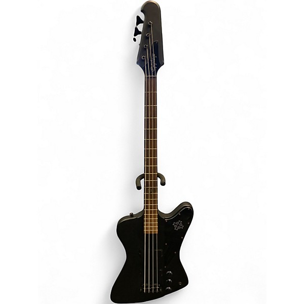 Used Epiphone Nikki Sixx Signature Blackbird Black Electric Bass Guitar