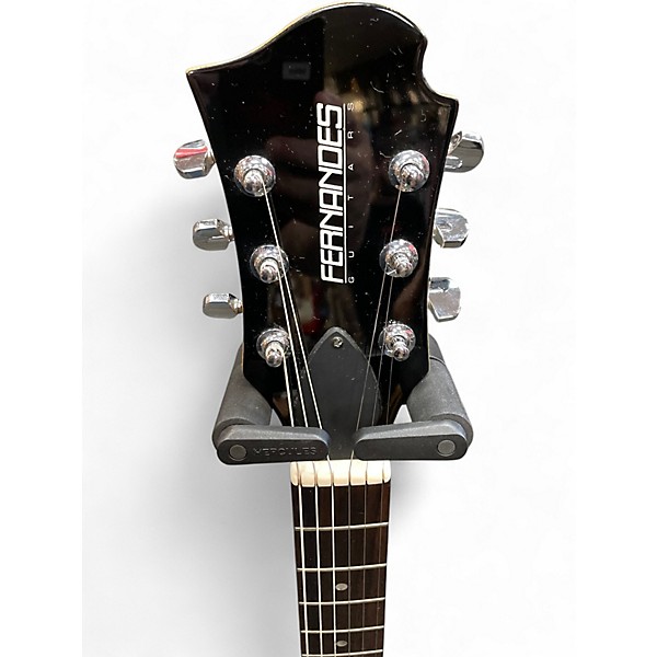 Used Fernandez Monterey Black Solid Body Electric Guitar