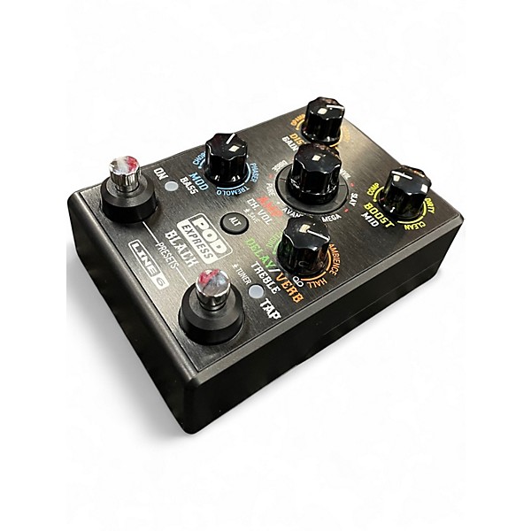 Used Line 6 POD EXPRESS BLACK Effect Processor