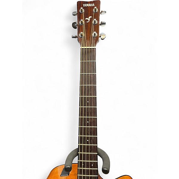 Used 2014 Yamaha FGX700SC Natural Acoustic Electric Guitar