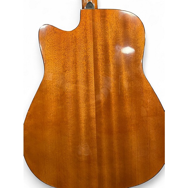 Used 2014 Yamaha FGX700SC Natural Acoustic Electric Guitar
