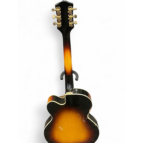 Vintage 1963 Gretsch Guitars Double Anniversary 6117 Sunburst Hollow Body Electric Guitar