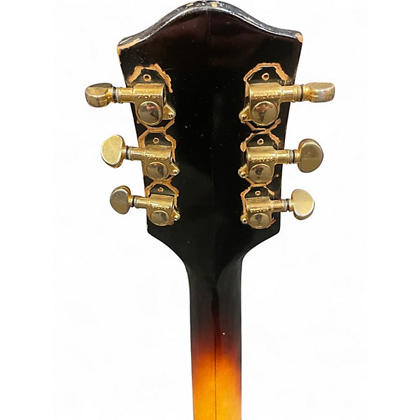 Vintage 1963 Gretsch Guitars Double Anniversary 6117 Sunburst Hollow Body Electric Guitar
