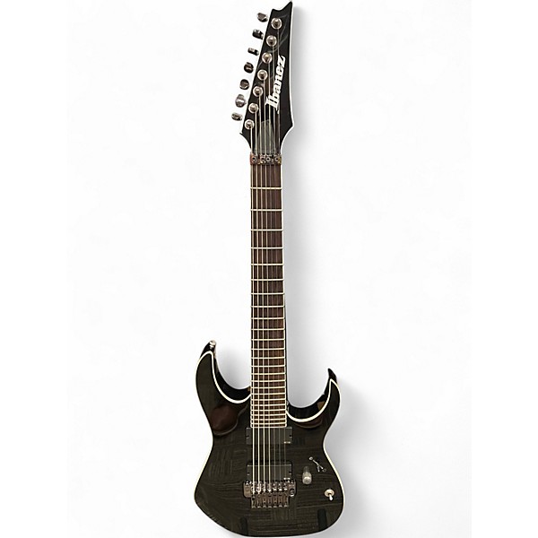 Used Ibanez RGIR27E Iron Label 7 String Black  Solid Body Electric Guitar