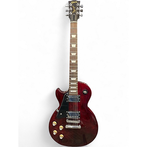 Used 2023 Gibson Les Paul Studio Left Handed Wine Red Electric Guitar