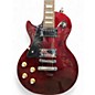 Used 2023 Gibson Les Paul Studio Left Handed Wine Red Electric Guitar