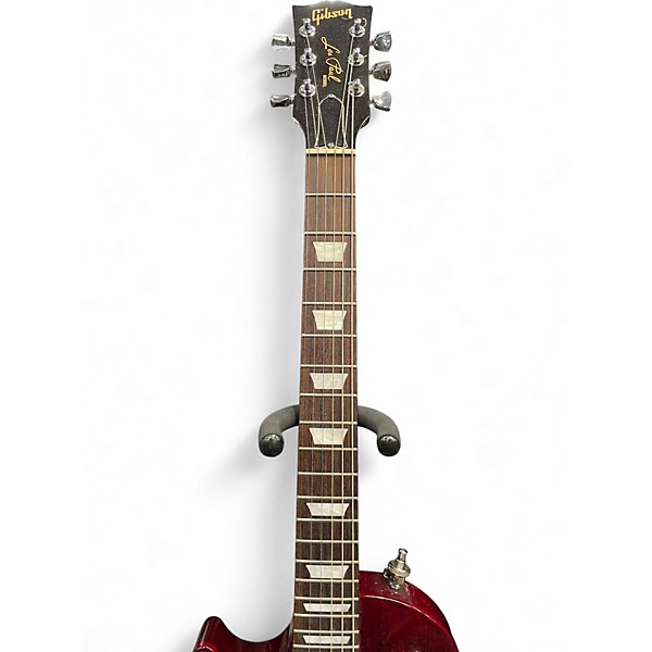 Used 2023 Gibson Les Paul Studio Left Handed Wine Red Electric Guitar