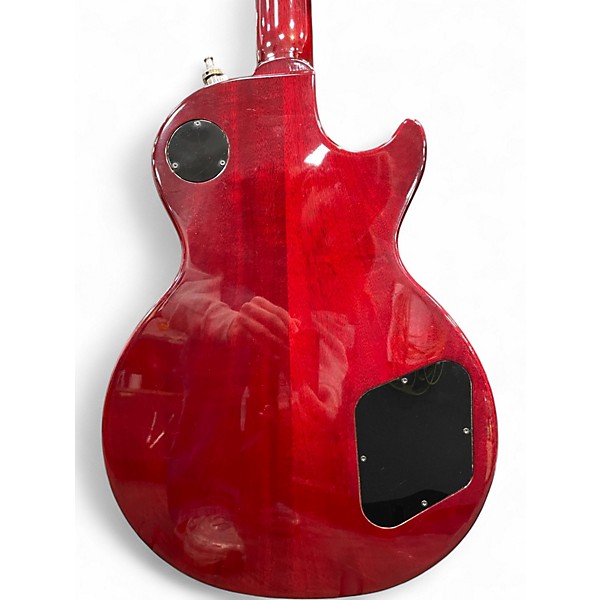 Used 2023 Gibson Les Paul Studio Left Handed Wine Red Electric Guitar