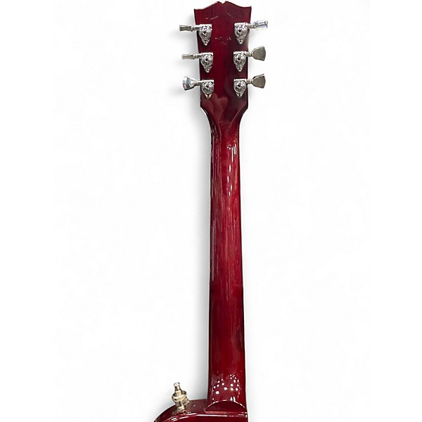 Used 2023 Gibson Les Paul Studio Left Handed Wine Red Electric Guitar