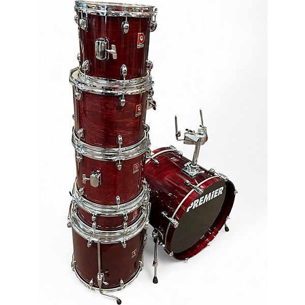 Used Premier 6 Piece XPK Series Rosewood Lacquer Drum Kit