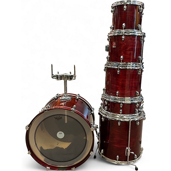 Used Premier 6 Piece XPK Series Rosewood Lacquer Drum Kit