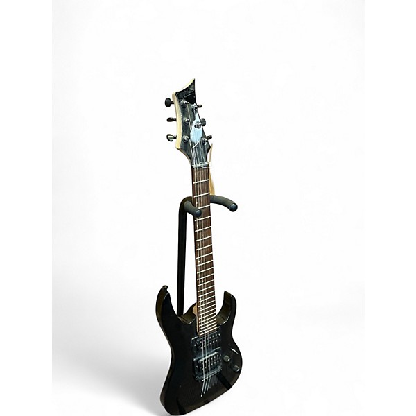 Used Mitchell MM100 Mini Black Solid Body Electric Guitar