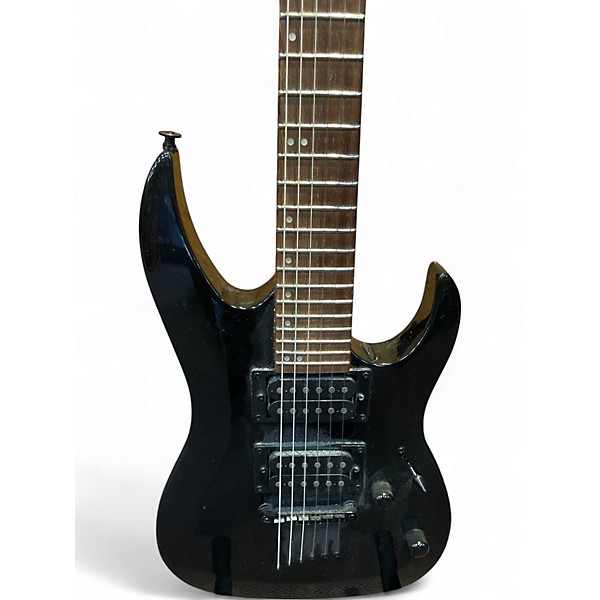 Used Mitchell MM100 Mini Black Solid Body Electric Guitar