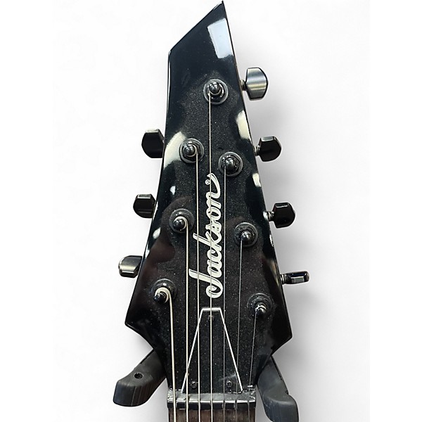 Used Jackson JS22-7 Dinky 7 String black Solid Body Electric Guitar
