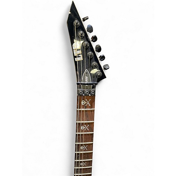 Used ESP LTD KH202 Kirk Hammett Signature Black Solid Body Electric Guitar