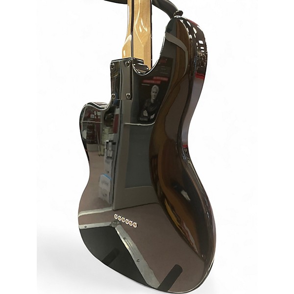 Used Harley Benton JA baritone Black Baritone Guitars